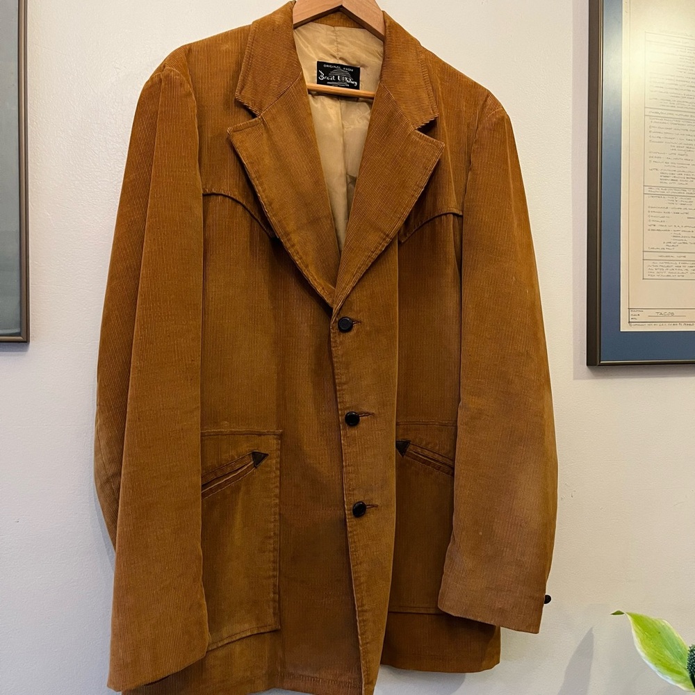 Brad Whitney Custom Corduroy Blazer! View 4